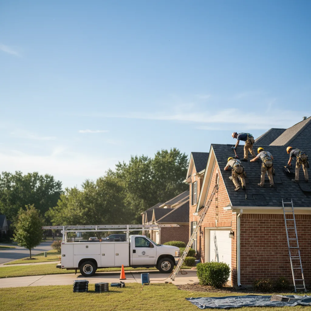 Roof Repair in Mahomet